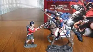 Toy Soldier Review: 92nd Highlander v French Cuirassier. William Britains