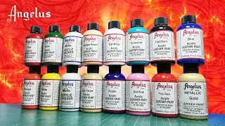 UNBOXING: ANGELUS LEATHER PAINTS