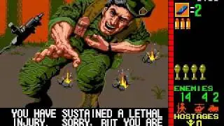 Operation Wolf: game over 2