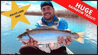 Police Lake, Alberta Fishing & Lure Shopping - May 2020