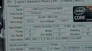 Core i7-980X Extreme Edition　4.5GHz Attack!!