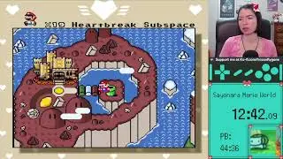 Sayonara Mario World 100% in 34:59