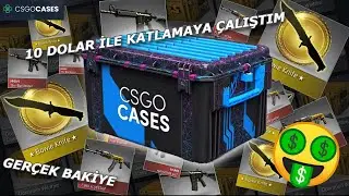 CS2 D&Uuml;Ş&Uuml;K B&Uuml;T&Ccedil;E KASA A&Ccedil;ILIMI 10$ GER&Ccedil;EK BAKİYE (CSGO CASES)