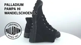 Palladum Pampa Hi Zwart Wandelschoenen