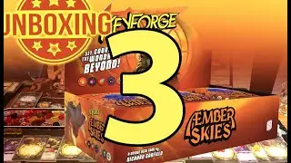Keyforge: &AElig;mber Skies - Deck #3 unboxing!