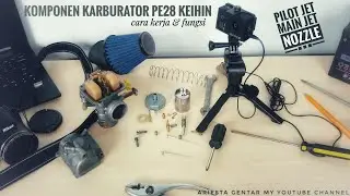 Komponen Karburator PE 28