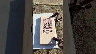 Tiki Carver #carving #tips #tiki