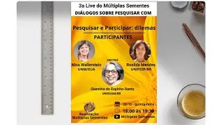 3a Live: Como est&atilde;o os aprendizados do pesquisar COM?