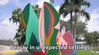 Art in Public Places: Tulip at West Dade Solid Transfer Station