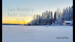 Two Weekly Spreads: BUJO 2018