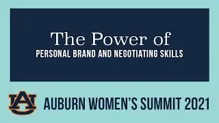 The Power of Personal Brand and Negotiating Skills