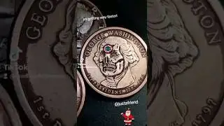 I'm glad someone asked me to remake cyclops haha!! #hobonickel #engraving #cyclops