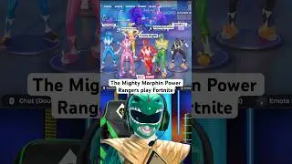 #MightyMorphinPowerRangers play #Fortnite | #powerrangers #tommyoliver #greenranger #fortnitebr