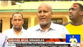 Emotions run high as Garissa MCAs clash over leadership