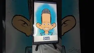 ⛔️WARNING: Funny Caricature of a Guy Drawn on My iPadPro 🤯  #shorts #digitalart #digitalcaricatures