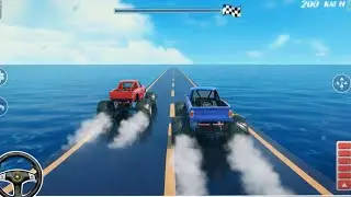 Unreal Monster Truck Racing Car 😱 | Offline Android Gameplay