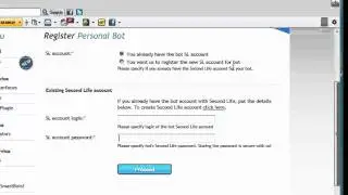 SmartBots: How to order a new personal bot (Second Life)