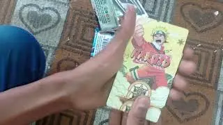 #Naruto card packs opening after a long time and getting this type of cards