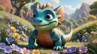 Three Dragon Tots Puff Tiny Flames | Fun Fantasy Kids Song | Nursery Rhymes and Imaginative Play
