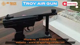 TROY SINGLE SHOT AIR GUN BY AIRSPORTS GUN INDIA #airgun #airsoft  #indian #indianguns #importedgun