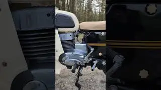 MZ ES 250/2 TROPHY vintage two stroke engine sound