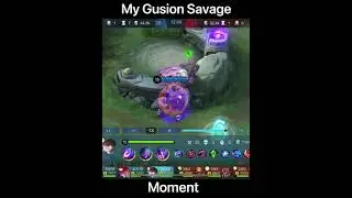 When Mythical Glory player plays in Epic rank! Easy Gusion Savage