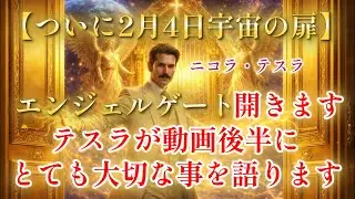 【99％が知らない】必見。ついに2月4日エンジェルゲートが開く。この動画に辿り着いたあなたは、すでに選別されている。ニコラ・テスラが遺した「エンジェルゲート」の秘密と人生を大逆転させる7つの奇跡/宇宙