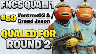 HOW WE QUALIFIED FOR FNCS ROUND 2 WITH HEALOFF 🐟🏆