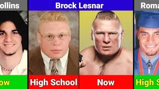 Greatest WWE Wrestlers: High School vs Now Transformations