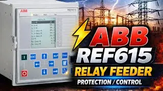 ABB REF615 Relay Explained | Feeder Protection & Control | Complete Overview #ABB #electrical