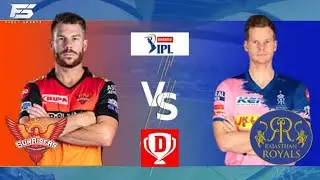 RAJASTHAN ROYALS VS SUNRISERS HYDRABAD  LIVE IPL 2020 - MATCH 40 IPL T20