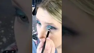 GREEN MAKE UP 💚 #makeup #makeuptutorial #makeupartist #макияж #макияжглаз #красота #beauty