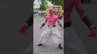 Goku, Vegeta, Trunks, Majin Buu in real life