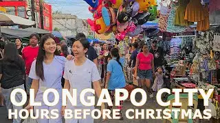 OLONGAPO CITY HOURS BEFORE CHRISTMAS WALK 2025 {4K HDR]