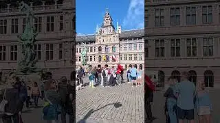ANTWERP, Belgium. Day walk. Warxh the full video. #travel #belgium #antwerp #walk