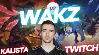 WAKZ | KALISTA VS TWITCH | ADC GAMEPLAY | Patch 13.24 / Season 13 | #LeagueofLegends