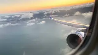 San Francisco 757-300 sunset departure | UAL1430 | KSFO - KDEN