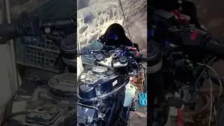 Ktm rc handle fitting to pulsar rs200 #bajaj #ktm #trendingshorts #shortsvideo #support #subscribe