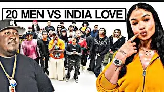 20 MEN VS 1 INFLUENCER : INDIA LOVE REACTION
