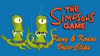 All Kang and Kodos Voice Clips &bull; The Simpsons Game &bull; All Voice Lines &bull; Funny &bull; 2007