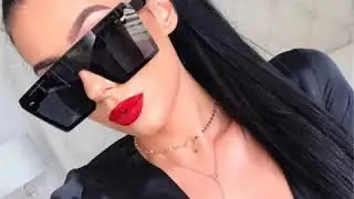 Oversized Square Sunglasses Women