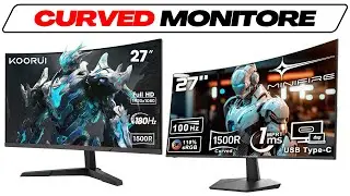 Beste Curved Monitore im Test Vergleich 2026 🥇 Testsieger von Minifire & KOORUI