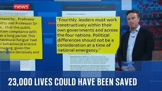 Thousands of lives could have been saved, COVID inquiry finds