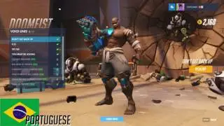 Overwatch: Doomfist's Unlockable Voice Lines in Every Language