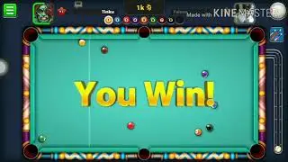 Copy of Golden break using pool fanatic cue