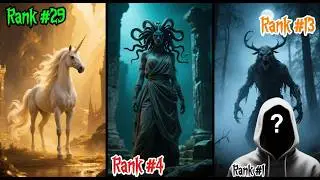 Top 30 Mythical Creatures Ranked by DEADLINESS! (Number 1 Will SHOCK You!)