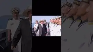 Supreme Leader Kim Jong Un personally inspected his troops.#northkorea #kimjongun