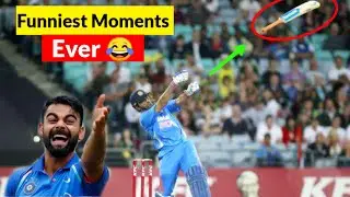 Cricket में ये सब क्या हो गया 😂 Top 10 funny moments in cricket history | funniest cricket