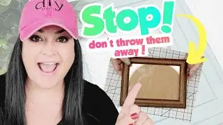 GENIUS Hacks Using Old Picture Frames