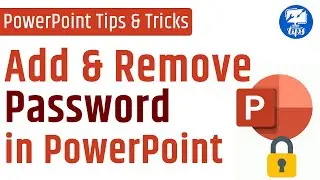 How to Protect and Unprotect PowerPoint Presentation | Add and remove password in powerpoint